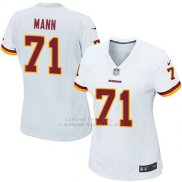 Camiseta Washington Commanders Mann Blanco Nike Game NFL Mujer