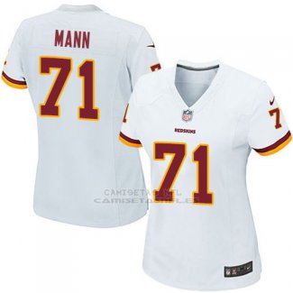 Camiseta Washington Commanders Mann Blanco Nike Game NFL Mujer