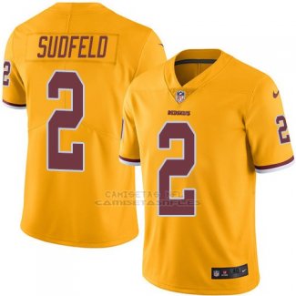 Camiseta Washington Commanders Sudfeld Amarillo Nike Legend NFL Hombre
