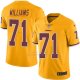 Camiseta Washington Commanders Williams Amarillo Nike Legend NFL Hombre