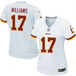 Camiseta Washington Commanders Williams Blanco Nike Game NFL Mujer