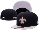 Gorra NFL New Orleans Saints Blanco Negro