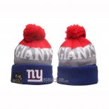 Gorro Beanie New York Giants New Era Sideline Gris Rojo