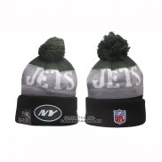Gorro Beanie New York Jets New Era Gris Negro