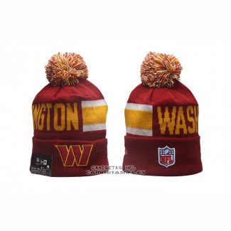 Gorro Beanie Washington Commanders New Era Rojo1
