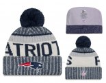 Gorro NFL New England Patriots Gris