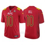 Camiseta AFC Hill Rojo 2017 Pro Bowl NFL Hombre