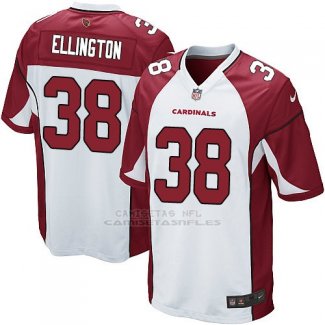 Camiseta Arizona Cardinals Ellington Blanco Rojo Nike Game NFL Nino