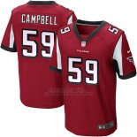 Camiseta Atlanta Falcons Campbell Rojo 2016 Nike Elite NFL Hombre