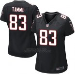 Camiseta Atlanta Falcons Tamme Negro Nike Game NFL Mujer