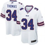 Camiseta Buffalo Bills Thomas Blanco Nike Game NFL Hombre Camiseta Buffalo Bills Thomas Blanco Nike Game NFL Hombre