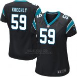 Camiseta Carolina Panthers Kuechly Negro Nike Game NFL Mujer Camiseta Carolina Panthers Kuechly Negro Nike Game NFL Mujer