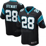 Camiseta Carolina Panthers Stewart Negro Nike Game NFL Hombre