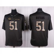 Camiseta Chicago Bears Butkus Apagado Gris Nike Anthracite Salute To Service NFL Hombre