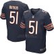 Camiseta Chicago Bears Butkus Profundo Azul Nike Elite NFL Hombre