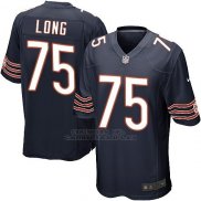 Camiseta Chicago Bears Long Blanco Negro Nike Game NFL Nino