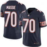 Camiseta Chicago Bears Massie Profundo Azul Nike Legend NFL Hombre