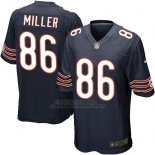 Camiseta Chicago Bears Miller Blanco Negro Nike Game NFL Hombre