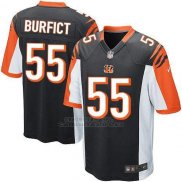 Camiseta Cincinnati Bengals Burfict Negro Nike Game NFL Hombre