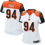 Camiseta Cincinnati Bengals Peko Blanco Nike Game NFL Mujer