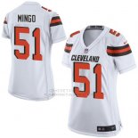 Camiseta Cleveland Browns Mingo Blanco Nike Game NFL Mujer