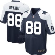 Camiseta Dallas Cowboys Bryant Negro Blanco Nike Game NFL Hombre