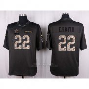 Camiseta Dallas Cowboys E.Smith Apagado Gris Nike Anthracite Salute To Service NFL Hombre