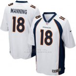 Camiseta Denver Broncos Manning Blanco Nike Game NFL Hombre