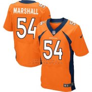 Camiseta Denver Broncos Marshall Naranja Nike Elite NFL Hombre
