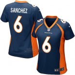 Camiseta Denver Broncos Sanchez Azul Oscuro Nike Game NFL Mujer
