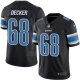 Camiseta Detroit Lions Decker Negro Nike Legend NFL Hombre