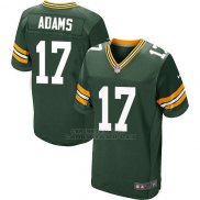 Camiseta Green Bay Packers Adams Verde Nike Elite NFL Hombre