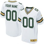 Camiseta Green Bay Packers Blanco Nike Gold Elite NFL Hombre