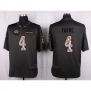 Camiseta Green Bay Packers Faver Apagado Gris Nike Anthracite Salute To Service NFL Hombre