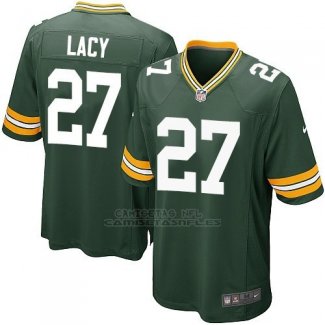 Camiseta Green Bay Packers Lacy Blanco Nino Nike Game NFL
