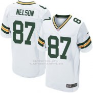 Camiseta Green Bay Packers Nelson Blanco Nike Elite NFL Hombre