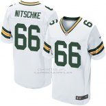 Camiseta Green Bay Packers Nitschke Blanco Nike Elite NFL Hombre