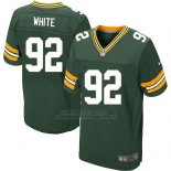 Camiseta Green Bay Packers White Verde Nike Elite NFL Hombre Camiseta Green Bay Packers White Verde Nike Elite NFL Hombre