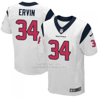 Camiseta Houston Texans Ervin Blanco Nike Elite NFL Hombre