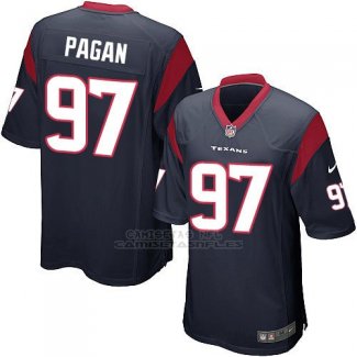 Camiseta Houston Texans Pagan Negro Nike Game NFL Nino