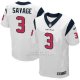 Camiseta Houston Texans Savage Blanco Nike Elite NFL Hombre