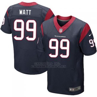 Camiseta Houston Texans Watt Profundo Azul Nike Elite NFL Hombre