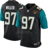 Camiseta Jacksonville Jaguars Miller Negro Nike Game NFL Hombre Camiseta Jacksonville Jaguars Miller Negro Nike Game NFL Hombre