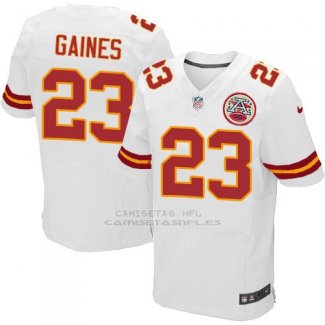 Camiseta Kansas City Chiefs Gaines Blanco Nike Elite NFL Hombre