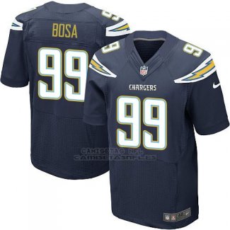 Camiseta Los Angeles Chargers Bosa Profundo Azul Nike Elite NFL Hombre
