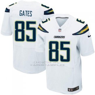Camiseta Los Angeles Chargers Gates Blanco Nike Elite NFL Hombre