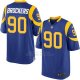 Camiseta Los Angeles Rams Brockers Azul Nike Game NFL Nino