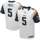 Camiseta Los Angeles Rams Foles Blanco Nike Elite NFL Hombre