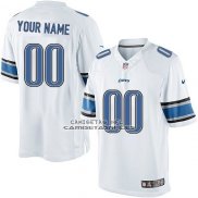 Camiseta NFL Detroit Lions Personalizada Blanco