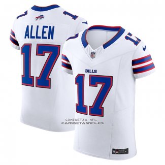 Camiseta NFL Elite Buffalo Bills Josh Allen Vapor F.U.S.E. Blanco